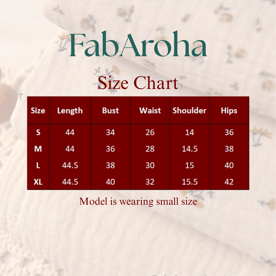 Maroon Floral Printed Pure Cotton Dress