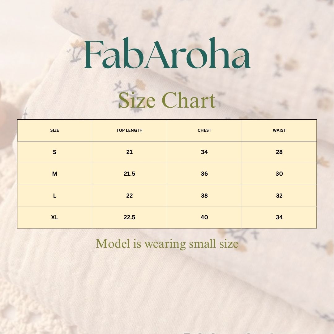 Women's Sleeveless Ivory Cotton Top
