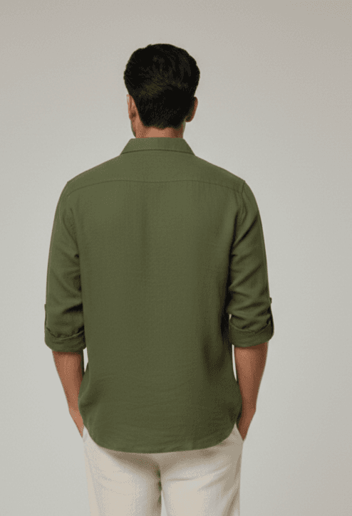 OLIVE GREEN SHIRT
