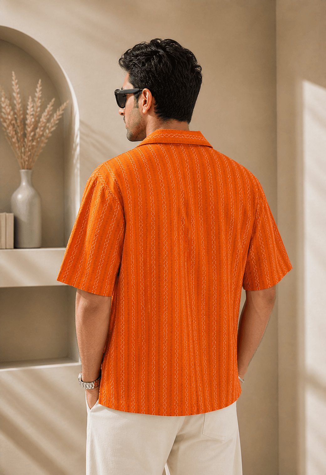 Rust Oversized Shirt