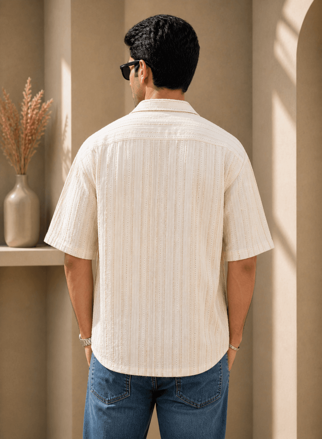 Ivory Oversized Shirt