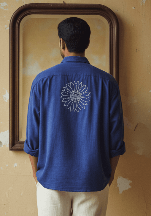 NAVY BLUE SHIRT